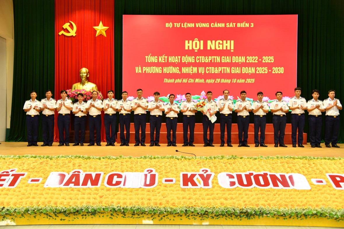 Tuổi trẻ BTL Vùng Cảnh sát biển 3 phát huy sức trẻ, xây dựng đơn vị vững mạnh toàn diện