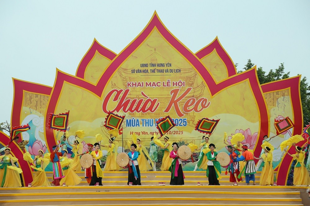Hưng Yên khai mạc Lễ hội mùa thu chùa Keo