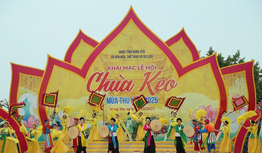 Hưng Yên khai mạc Lễ hội mùa thu chùa Keo