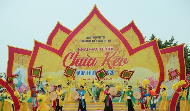 Hưng Yên khai mạc Lễ hội mùa thu chùa Keo