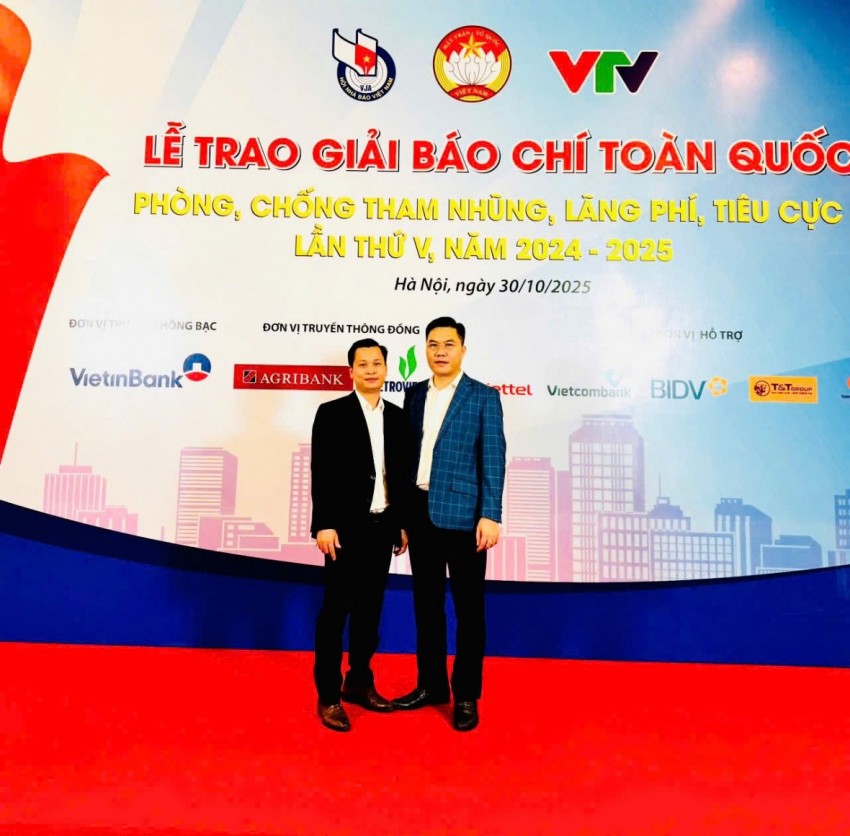 Báo PLVN đoạt giải B và C Giải báo chí toàn quốc phòng chống tham nhũng, lãng phí, tiêu cực