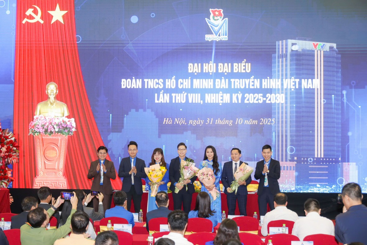 Đồng chí Nguyễn Hoài Đảm được bầu làm Bí thư Đoàn TNCS Hồ Chí Minh Đài truyền hình Việt Nam lần thứ VIII, nhiệm kỳ 2025-2030.