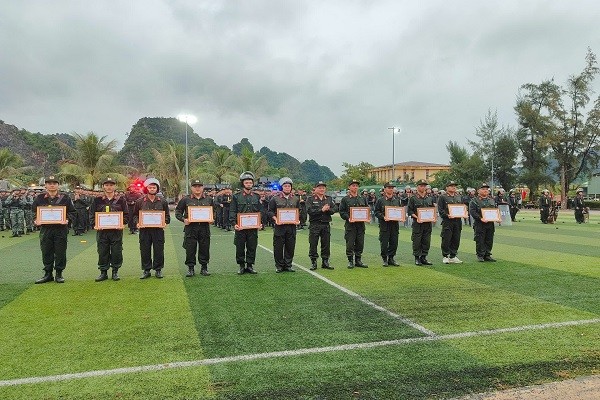 Công an tỉnh Quảng Ninh sẵn sàng cho các sự kiện chính trị trên địa bàn Công an tỉnh Quảng Ninh sẵn sàng cho các sự kiện chính trị trên địa bàn