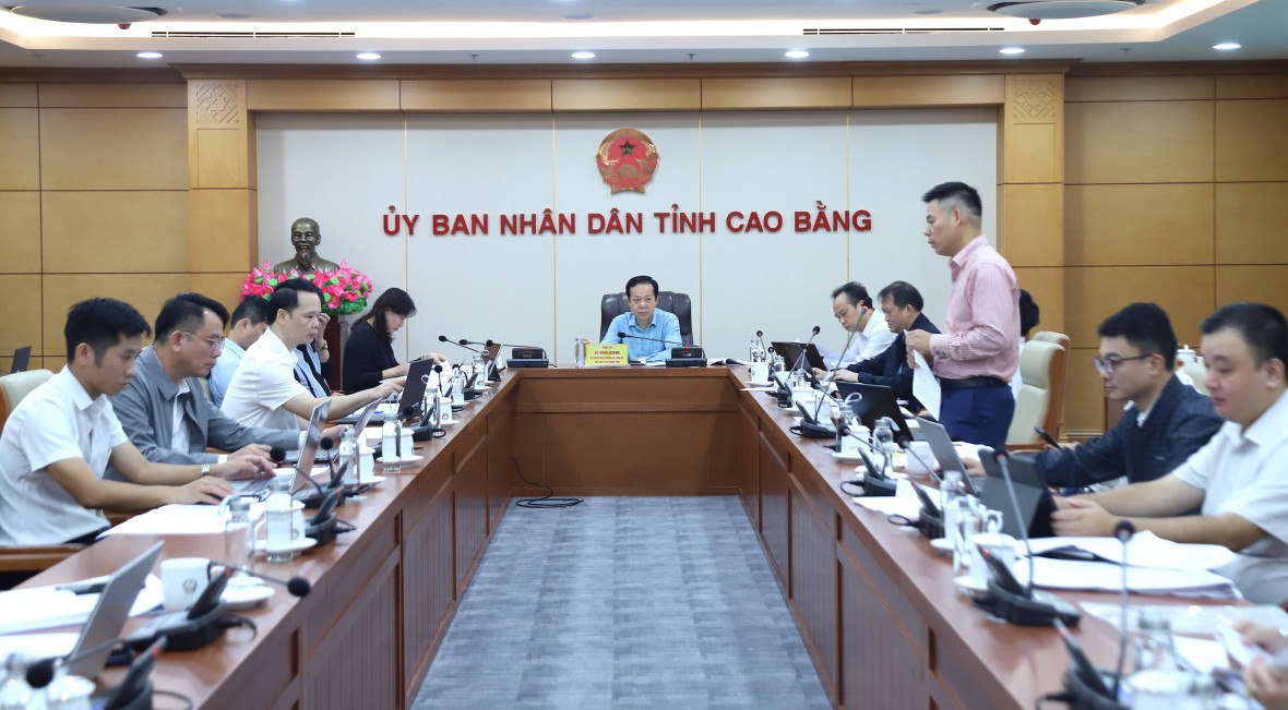 Cao Bằng thực hiện giải ngân vốn đầu tư công năm 2025 hiện giờ ra sao?