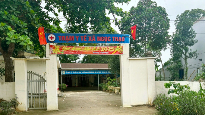 Một trạm y tế tại tỉnh Thanh Hóa (Ảnh: Quách Tuấn).