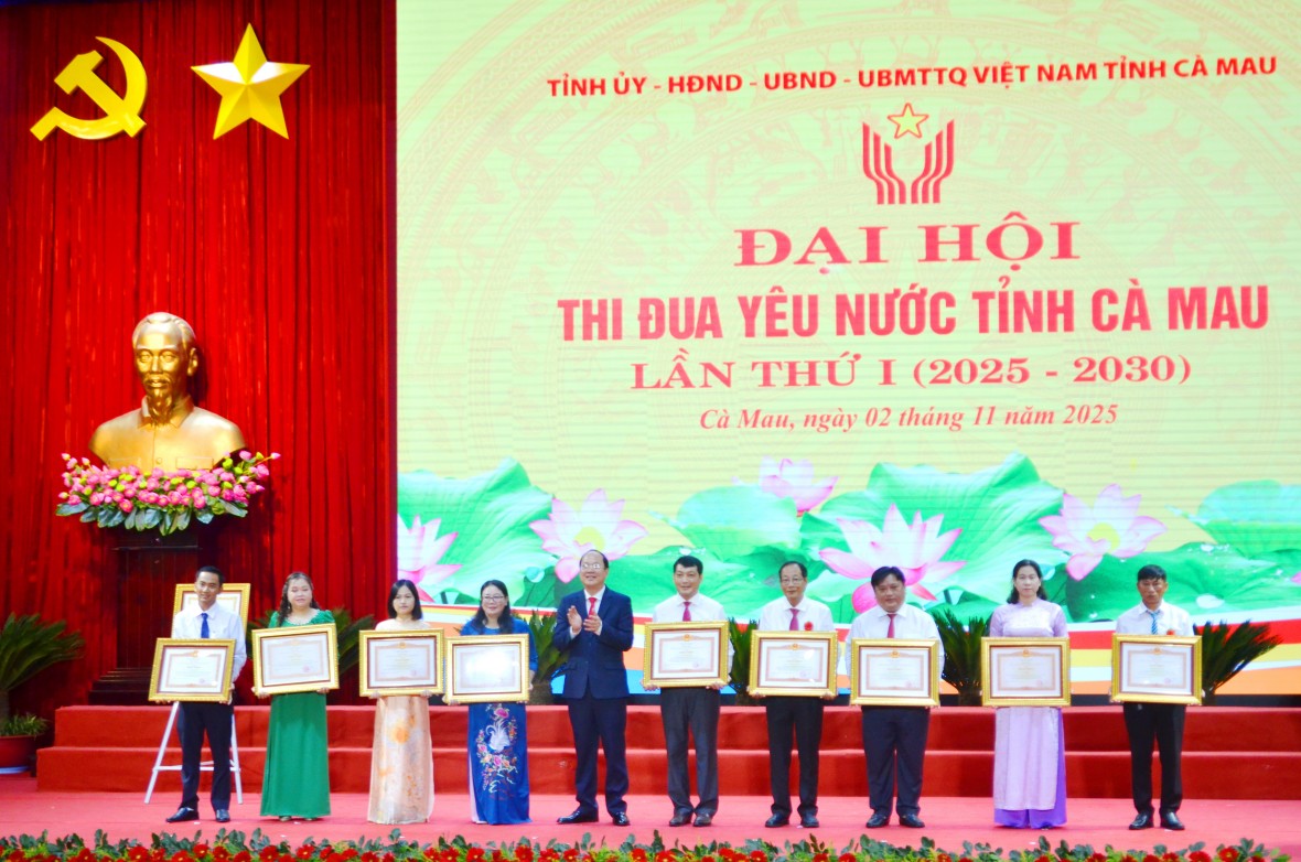 Cà Mau: Khơi dậy khát vọng phát triển từ phong trào thi đua yêu nước