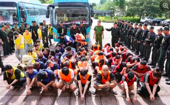 Triệt phá đường dây tổ chức lừa đảo tại Campuchia chiếm đoạt hàng trăm tỷ đồng