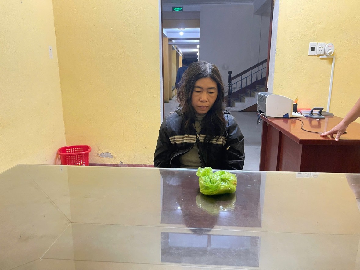 Đối tượng trộm vàng Trần Thị Minh Hà. (Ảnh: Công an TP Huế)