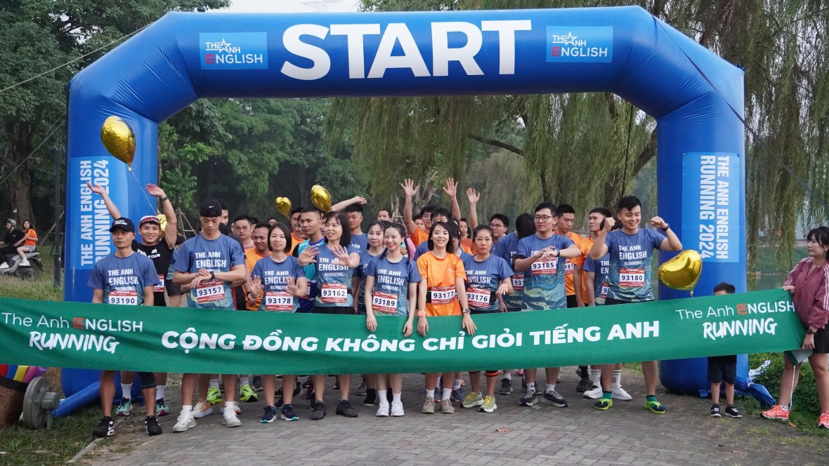 The Anh English tự hào tổ chức    giải chạy đầu tiên của một cộng đồng tiếng Anh tại Việt Nam...