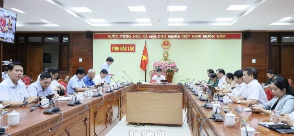 Tỉnh Đắk Lắk chủ động ứng phó với bão Kalmaegi