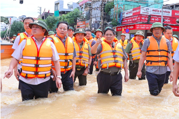 Thủ tướng Phạm Minh Chính tới Thái Nguyên thăm hỏi người dân, chỉ đạo khắc phục hậu quả mưa lũ (Ảnh: VGP). Thủ tướng Phạm Minh Chính tới Thái Nguyên thăm hỏi người dân, chỉ đạo khắc phục hậu quả mưa lũ (Ảnh: VGP).