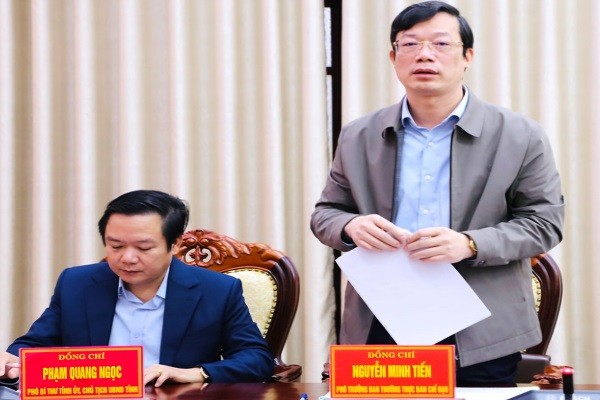 Ninh Bình tăng cường công tác phòng, chống tham nhũng, lãng phí