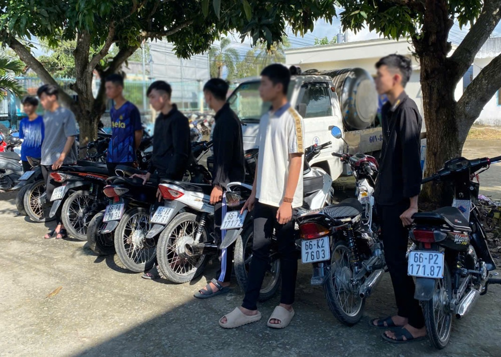 An Giang: Chặn đứng nhóm thanh thiếu niên tụ tập chuẩn bị đua xe trái phép