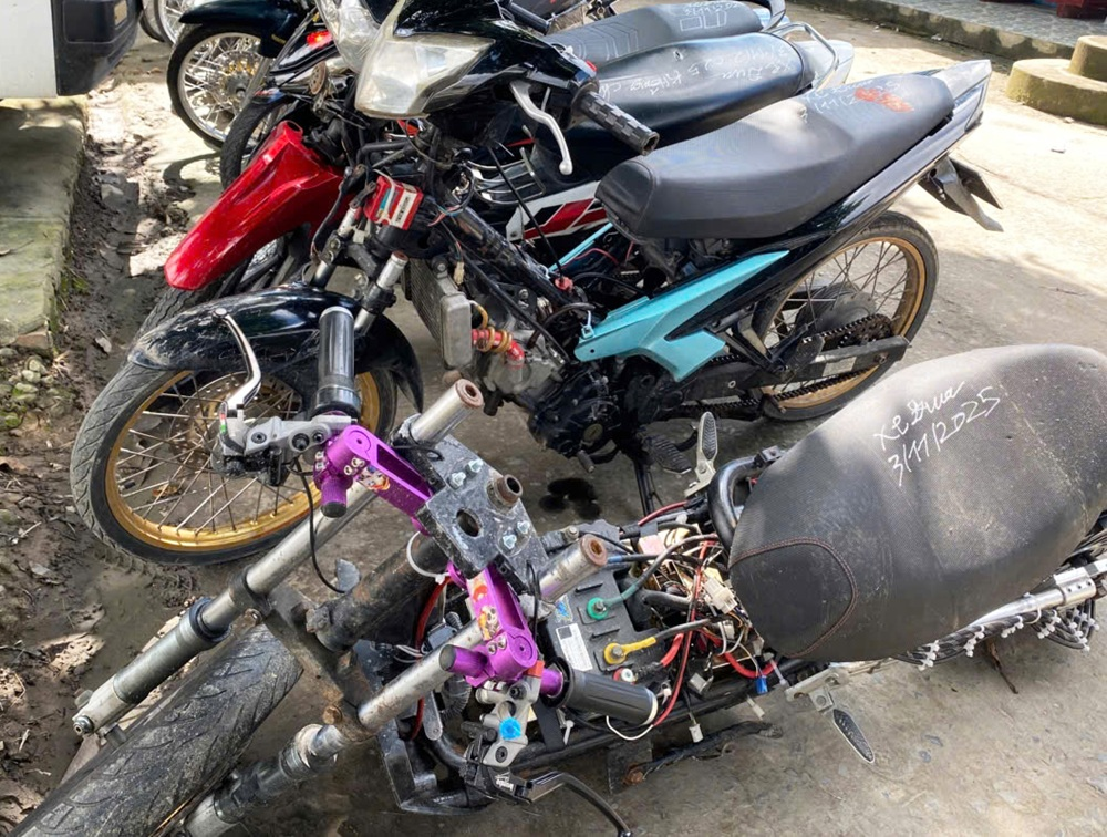 An Giang: Chặn đứng nhóm thanh thiếu niên tụ tập chuẩn bị đua xe trái phép