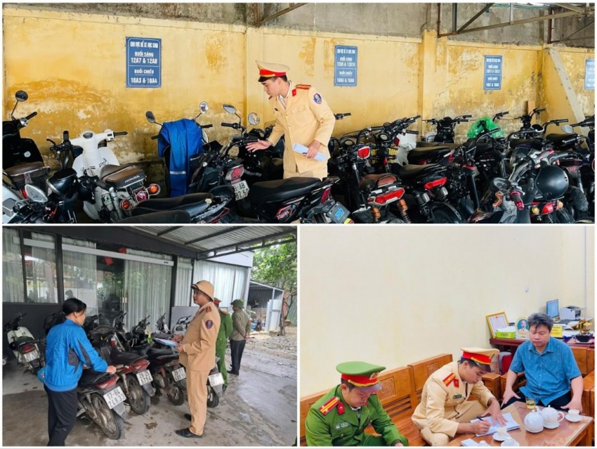 Hà Nội: Đồng loạt kiểm tra việc chấp hành pháp luật về trật tự an toàn giao thông của học sinh