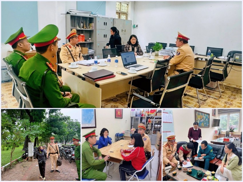 Hà Nội: Đồng loạt kiểm tra việc chấp hành pháp luật về trật tự an toàn giao thông của học sinh