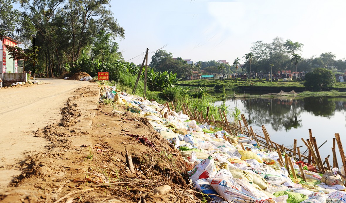 Bắc Ninh công bố tình huống khẩn cấp sự cố công trình đê điều trên tuyến sông Cầu, sông Thương