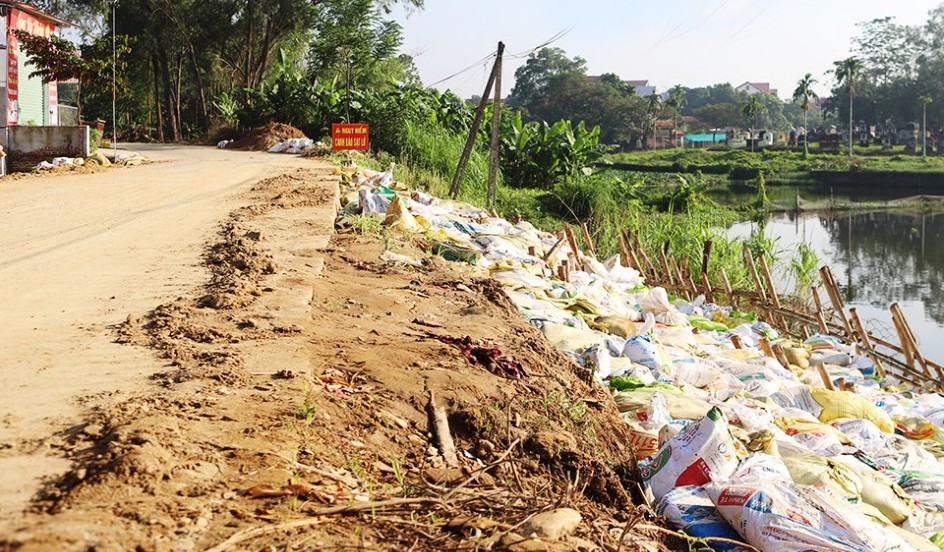 Bắc Ninh công bố tình huống khẩn cấp sự cố công trình đê điều trên tuyến sông Cầu, sông Thương