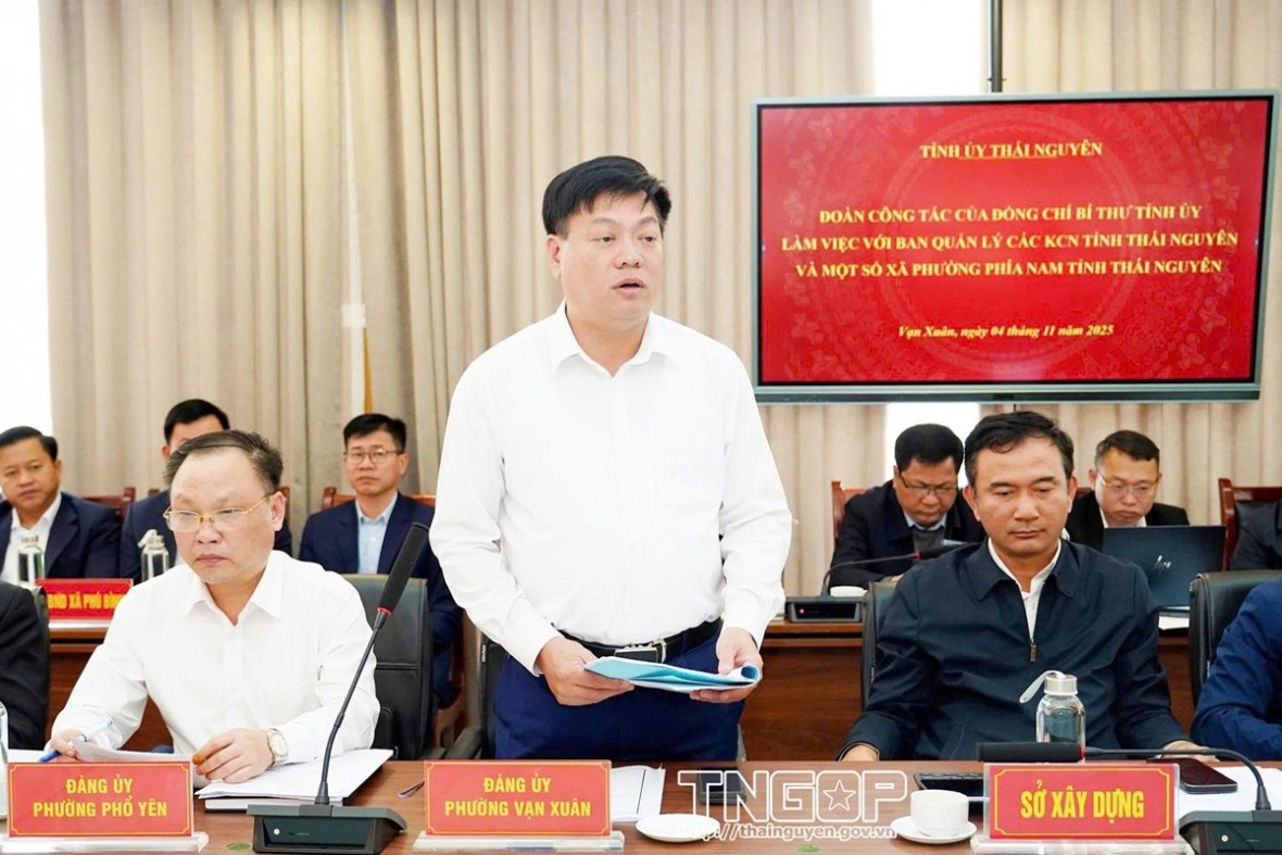 Thái Nguyên: Phát triển khu vực phía Nam trở thành vùng công nghiệp, dịch vụ, đô thị trọng điểm