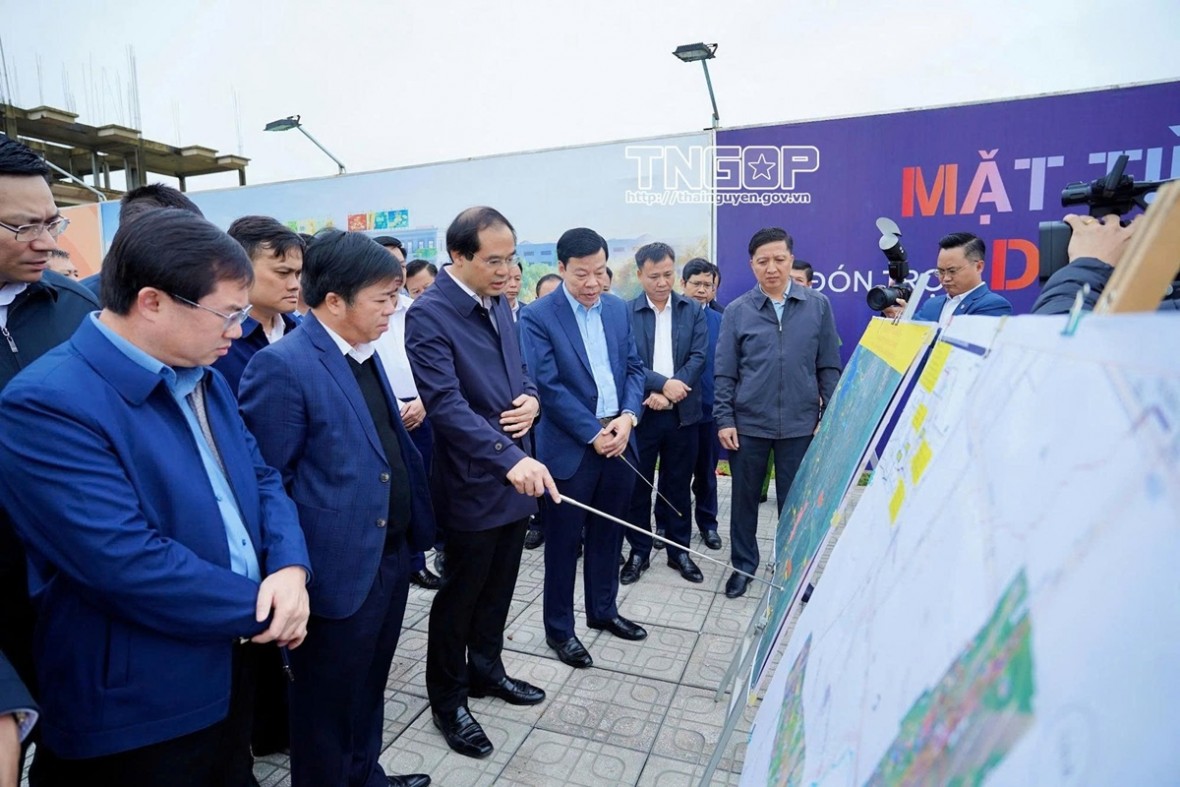 Thái Nguyên: Phát triển khu vực phía Nam trở thành vùng công nghiệp, dịch vụ, đô thị trọng điểm