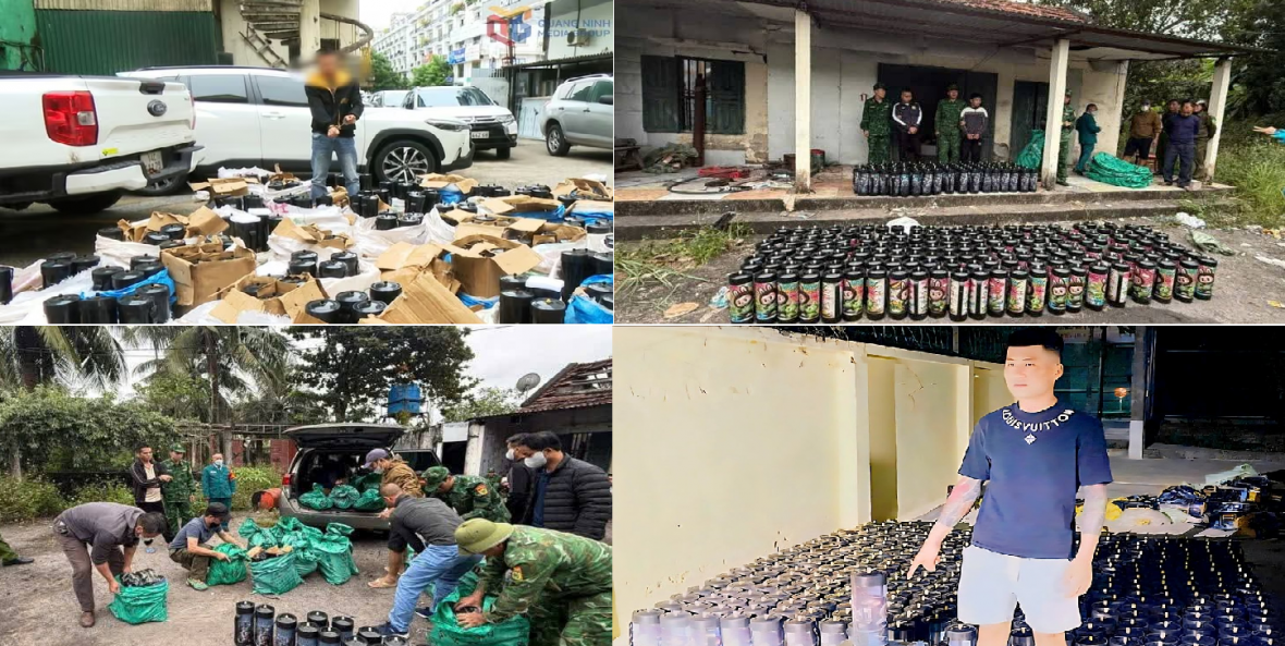 Liên tiếp triệt phá các đường dây mua bán, vận chuyển khí cười số lượng lớn