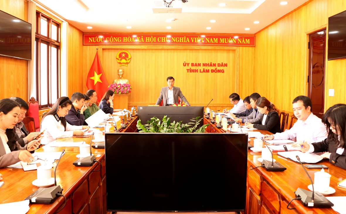 UBND tỉnh họp thảo luận Kế hoạch tổ chức Lễ hội Cồng chiêng Đông Nam Á năm 2025 và Festival Hoa năm 2026