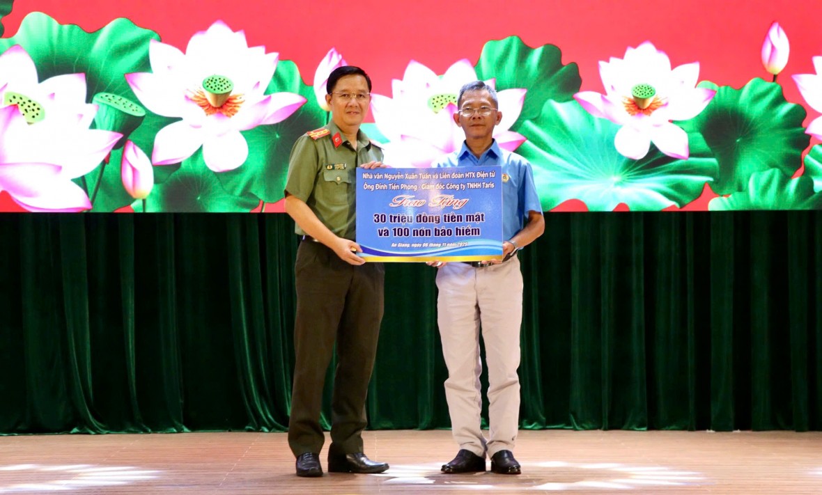 Công đoàn Công an tỉnh An Giang hoàn thành xuất sắc sứ mệnh, vẫn tiếp tục lan toả yêu thương