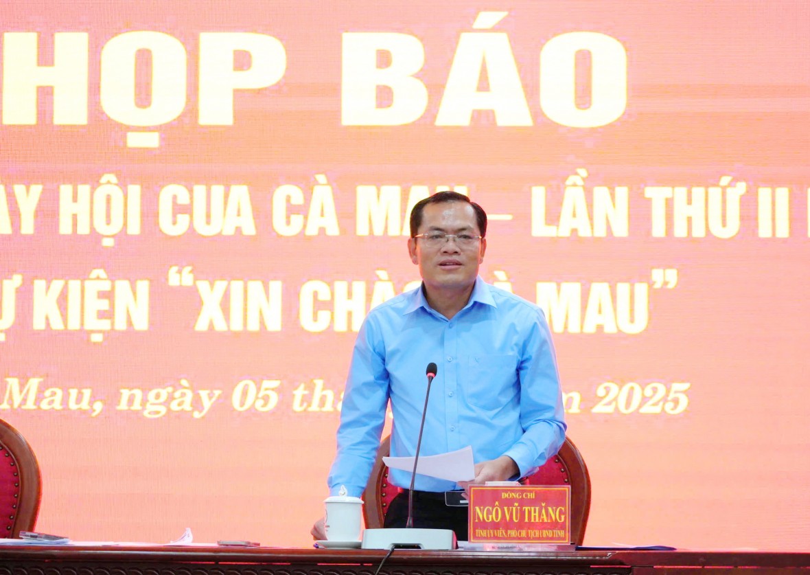 Cà Mau sẵn sàng cho Ngày hội Cua lần thứ II năm 2025 Cà Mau sẵn sàng cho Ngày hội Cua lần thứ II năm 2025