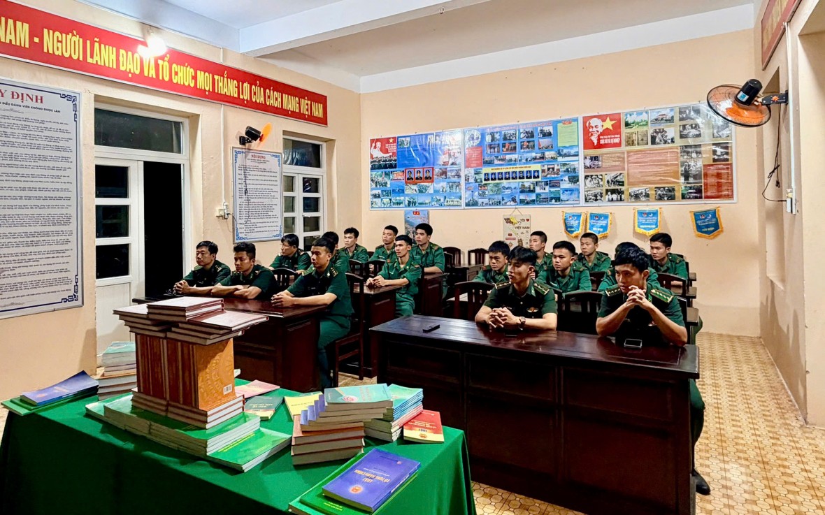 Lan tỏa tinh thần thượng tôn pháp luật trong Bộ đội Biên phòng tỉnh An Giang