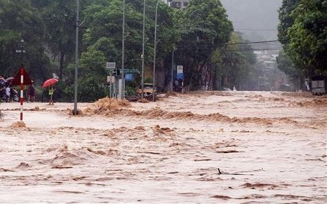 Dòng sông và cơn giận của mẹ thiên nhiên