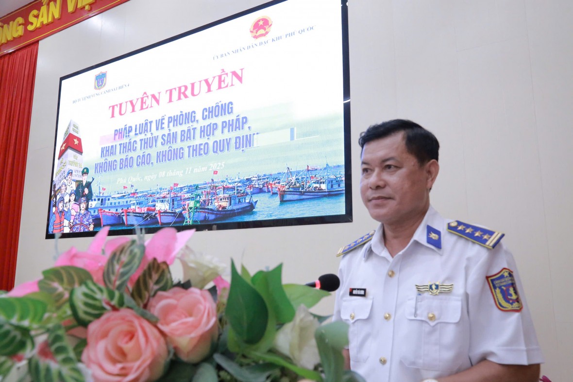 Nâng cao ý thức chấp hành pháp luật về chống khai thác IUU cho cán bộ, nhân dân Đặc khu Phú Quốc