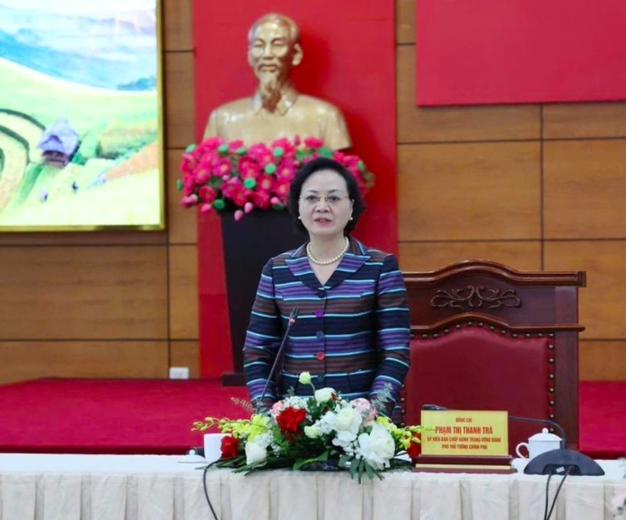 Phó Thủ tướng Phạm Thị Thanh Trà yêu cầu Lào Cai không chỉ dừng lại ở vận hành ổn định mà phải tạo ra một Phó Thủ tướng Phạm Thị Thanh Trà gợi mở 7 nhóm nhiệm vụ trọng tâm cho Lào Cai