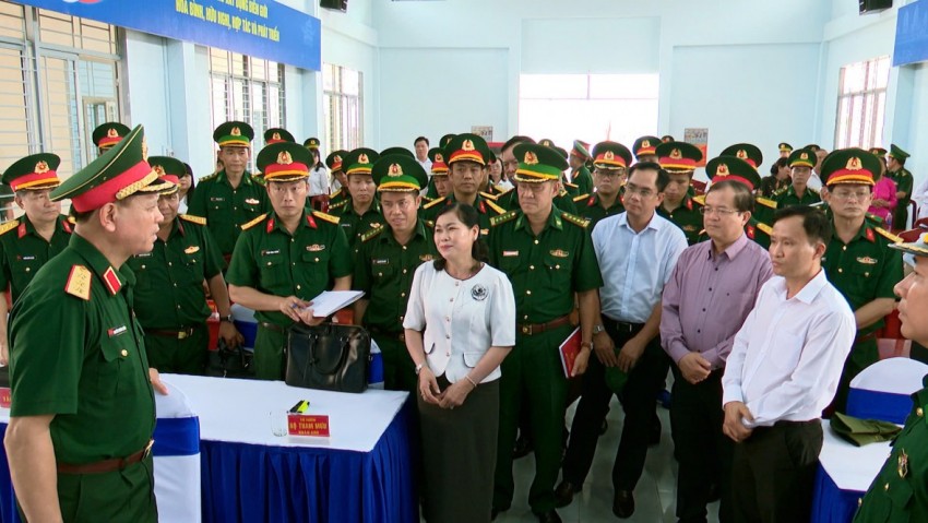 Kiểm tra công tác chuẩn bị Giao lưu hữu nghị Quốc phòng biên giới Việt Nam - Campuchia lần thứ 2