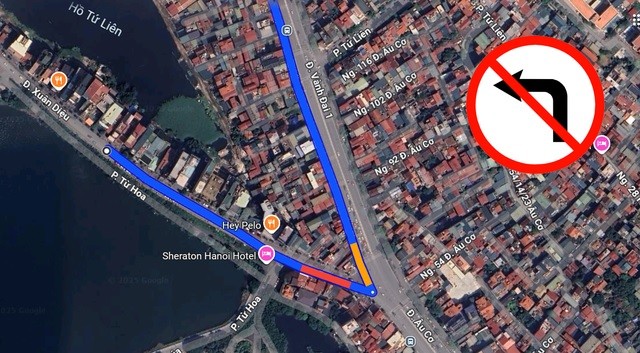 Hà Nội: Điều chỉnh tổ chức giao thông khu vực Xuân Diệu - Âu Cơ. Hà Nội: Điều chỉnh tổ chức giao thông khu vực Xuân Diệu - Âu Cơ.