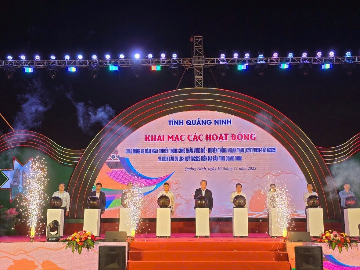 Không khí rộn ràng kỷ niệm 89 năm truyền thống Công nhân vùng Mỏ tại Quảng Ninh