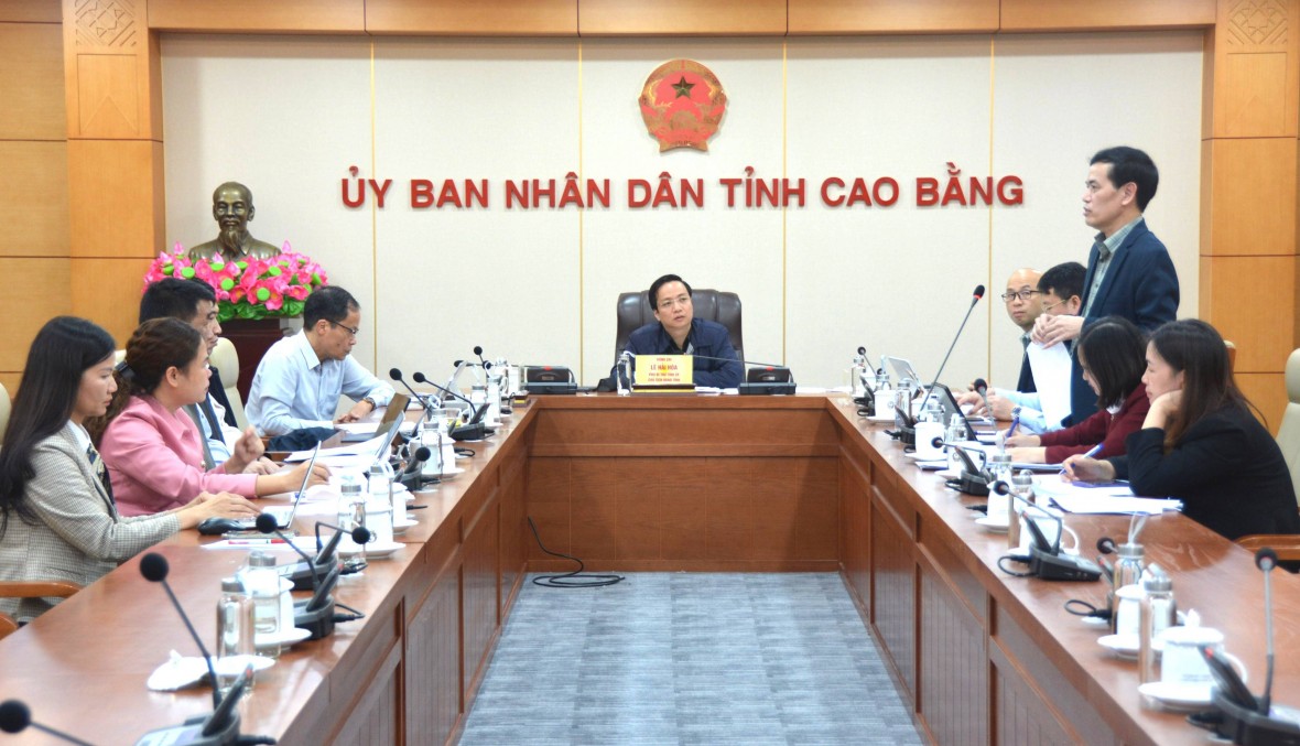 Cao Bằng họp cho ý kiến đối với Đề án tổ chức chuỗi hoạt động Kỷ niệm 85 năm Ngày Bác Hồ về nước