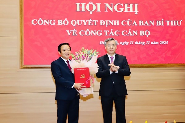 Ông Phạm Quang Ngọc được điều động giữ chức Phó Bí thư Tỉnh uỷ Hưng Yên