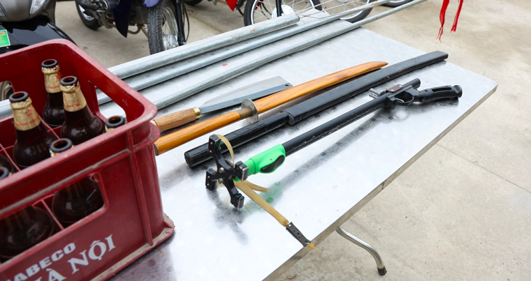 Tang vật vụ án. Tang vật vụ án.