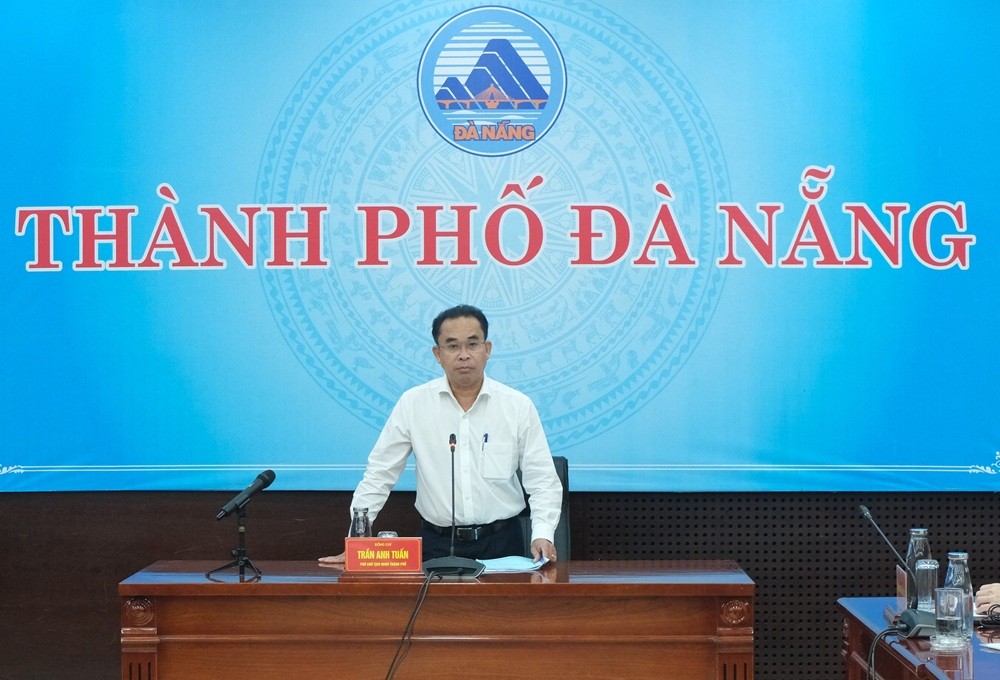 Ông Phó Chủ tịch UBND thành phố Trần Anh Tuấn phát biểu kết luận. (Ảnh: danang.gov.vn)