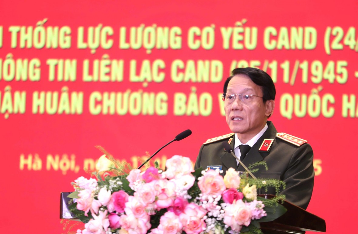 Lực lượng Cơ yếu và Thông tin liên lạc CAND Kỷ niệm 80 năm Ngày truyền thống và đón nhận Huân chương Bảo vệ Tổ quốc hạng Nhất Lực lượng Cơ yếu và Thông tin liên lạc CAND Kỷ niệm 80 năm Ngày truyền thống và đón nhận Huân chương Bảo vệ Tổ quốc hạng Nhất