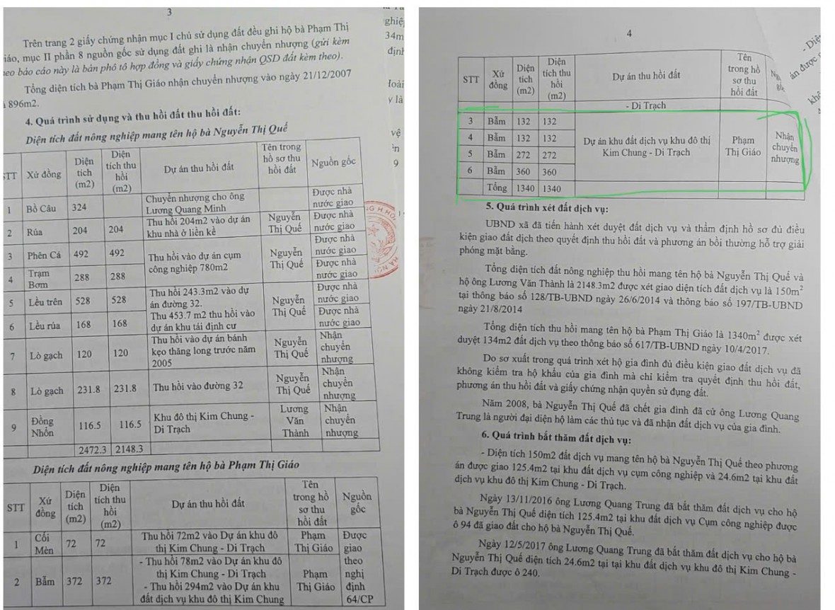 Xã Hoài Đức (TP Hà Nội): Đã nộp xong tiền đất dịch vụ, sau hơn 18 năm vẫn chưa được giao đất! Xã Hoài Đức (TP Hà Nội): Đã nộp xong tiền đất dịch vụ, sau hơn 18 năm vẫn chưa được giao đất!