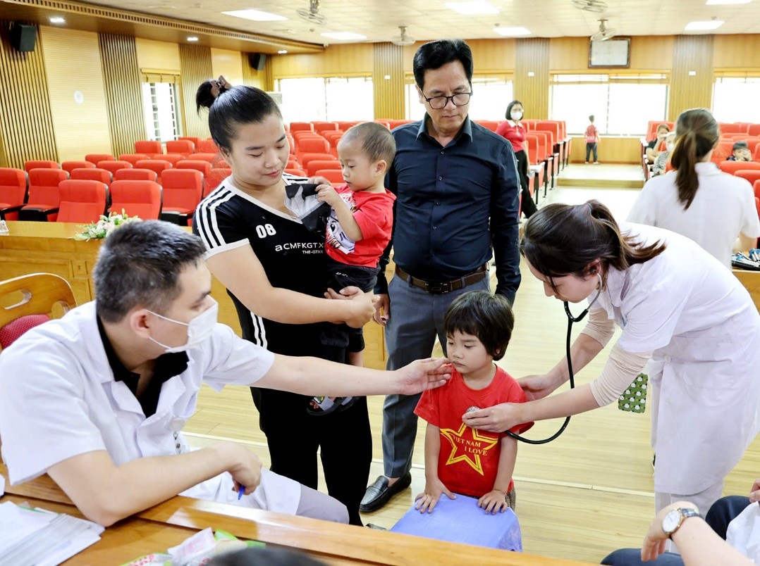 Phẫu thuật miễn phí cho trẻ em khuyết tật trên địa bàn tỉnh Phú Thọ