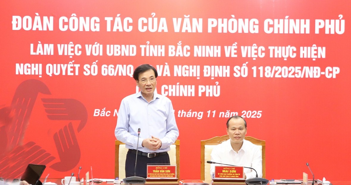 Bắc Ninh tiếp tục là địa phương đi đầu trong cải cách hành chính và chuyển đổi số quốc gia