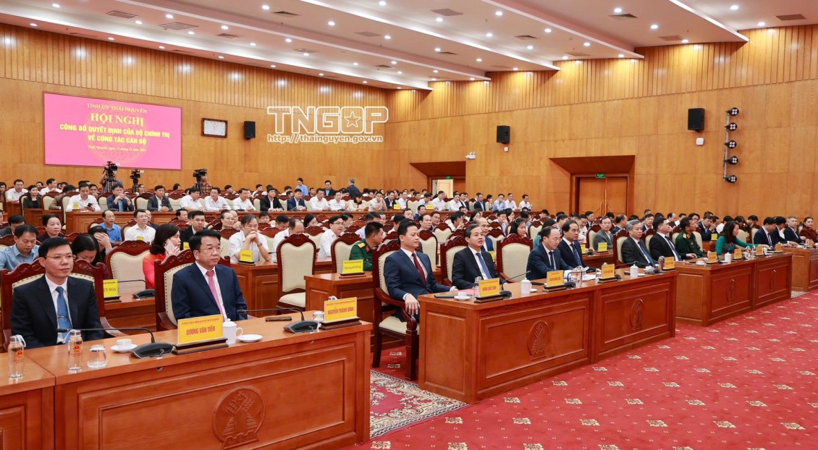 Ông Vương Quốc Tuấn được điều động làm Phó Bí thư Tỉnh ủy Thái Nguyên