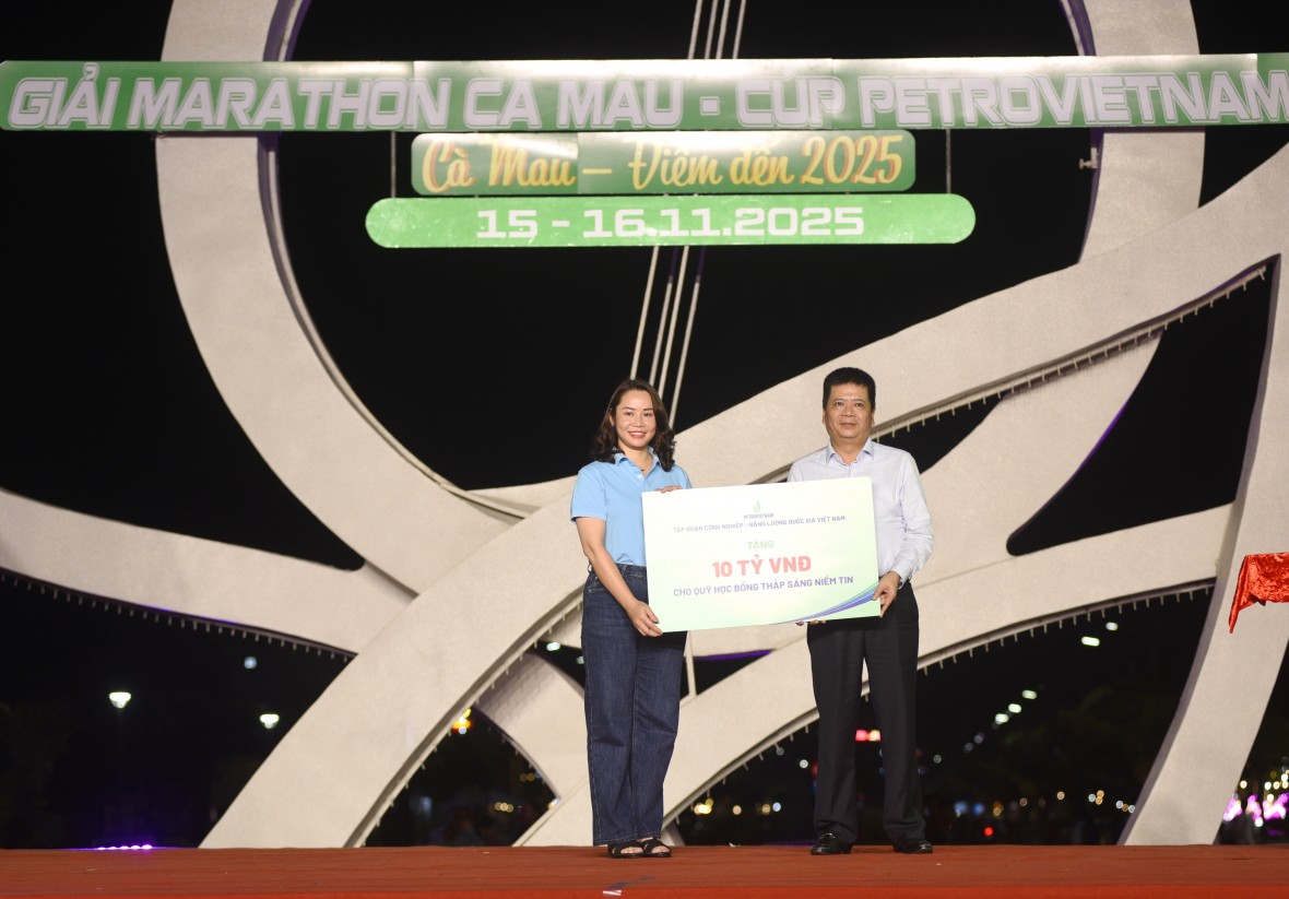 Hơn 6.000 vận động viên dự Giải Marathon Cà Mau – Cúp PetroVietnam