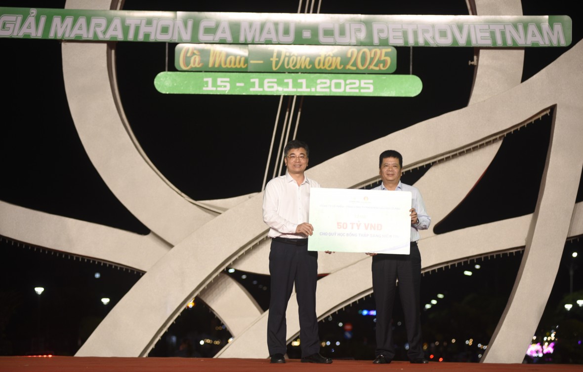 Hơn 6.000 vận động viên dự Giải Marathon Cà Mau – Cúp PetroVietnam