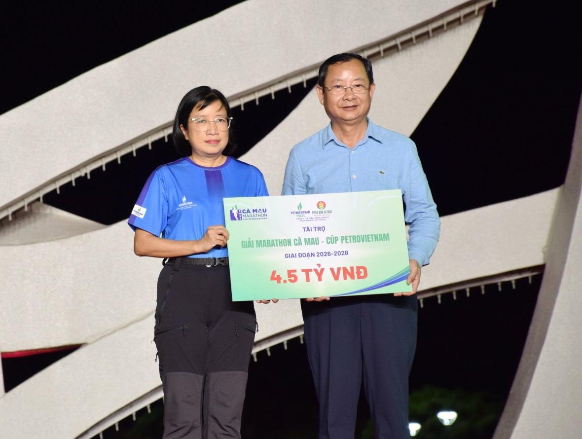 Hơn 6.000 vận động viên dự Giải Marathon Cà Mau – Cúp PetroVietnam