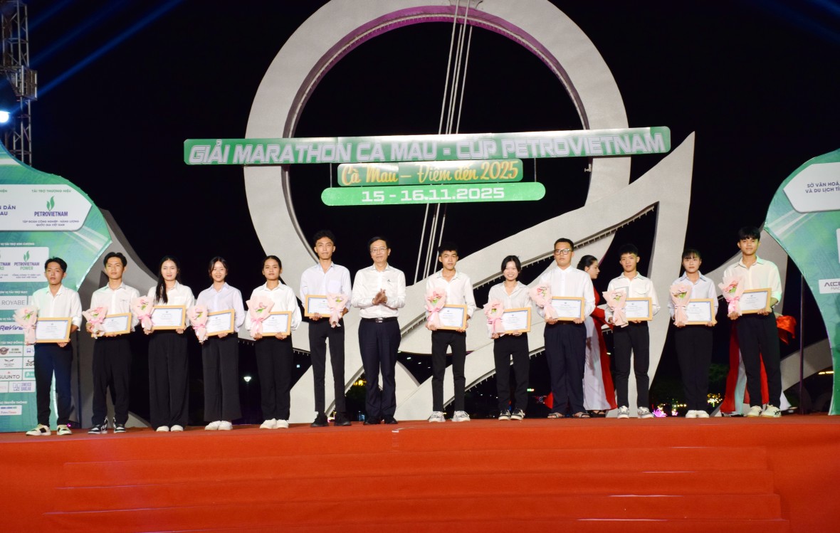 Hơn 6.000 vận động viên dự Giải Marathon Cà Mau – Cúp PetroVietnam