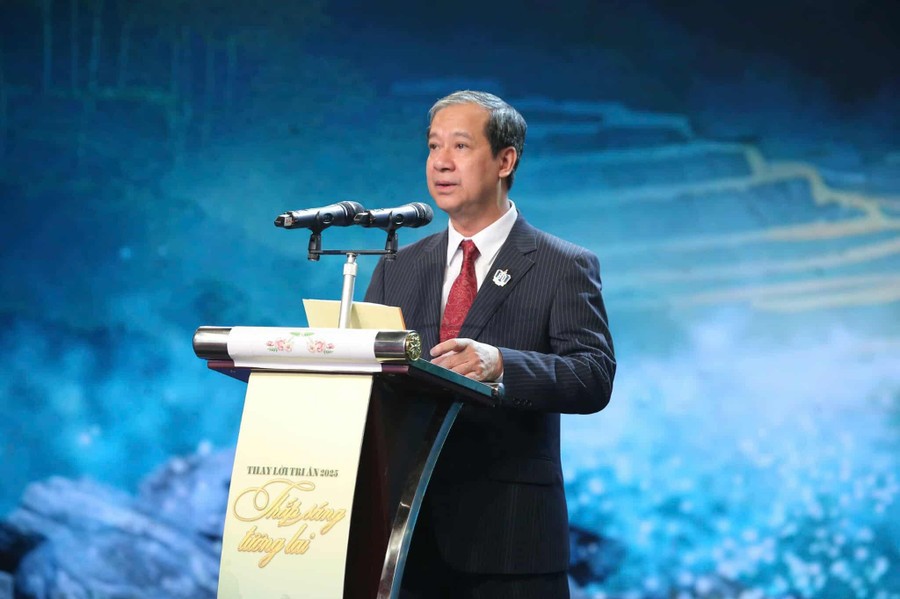 Bộ trưởng Nguyễn Kim Sơn phát biểu tại chương trình