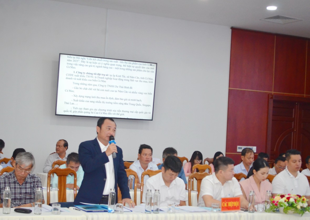 Cà Mau bàn giải pháp liên kết chuỗi, bảo vệ thương hiệu cua Cà Mau bàn giải pháp liên kết chuỗi, bảo vệ thương hiệu cua